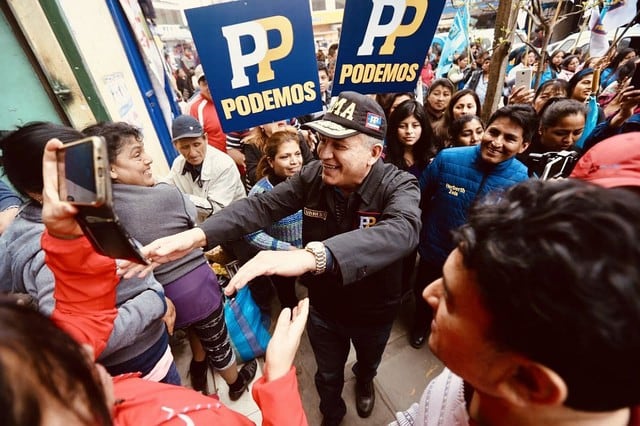 Daniel Urresti es candidato a la alcaldía de Lima por Podemos Perú. (Foto: Twitter)