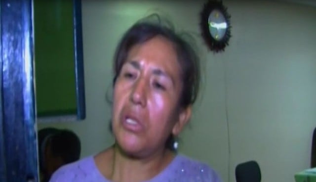 Madre de la víctima defendió al agresor de su propia hija. Foto: Captura de pantalla de América Noticias