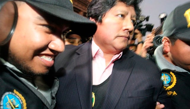 El presidente de la FPF, Edwin Oviedo, cumple detención preliminar por el caso de Los Cuellos Blancos del Puerto. (Foto: Agencia Andina)