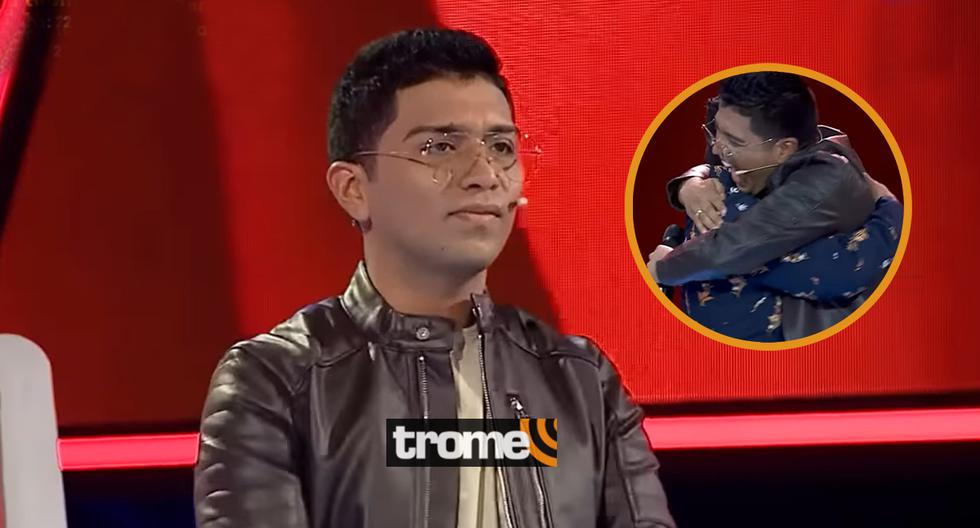 Christian Yaipén quedó sorprendido con la audición de su excompañero del Grupo 5. (Foto: Latina TV)