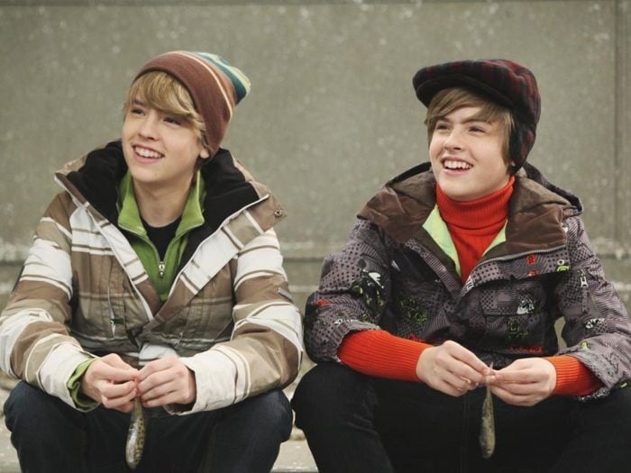 Los gemelos de la famosa serie de Disney: Las aventuras de Zack y Cody.