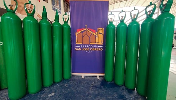 Piura: parroquias adquirieron balones de oxígeno y serán puestos a disposición de la población (Foto: Arzobispado de Piura)