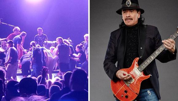 Carlos Santana se desvaneció mientras ofrecía un concierto en Michigan, Estados Unidos. (Foto: @carlossantana / @marchenajr)