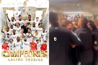 Real Madrid goleó 3-0 a Cádiz y se coronó campeón de la Liga de España gracias a la caída del Barcelona