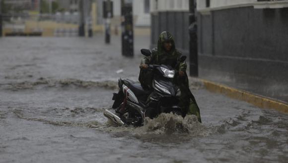 Fuertes precipitaciones en Piura.
Foto: Julio Reaño/@Photo.gec