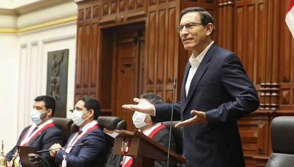 Martín Vizcarra aseguró que responderá ante el pleno del Congreso sobre nueva moción de vacancia en su contra. (Foto: Congreso)