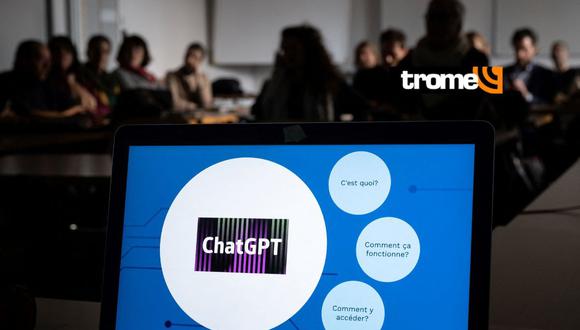 ¿Qué es ChatGPT y cómo puedes usar gratis el chatbot de Open AI en tu celular? (Foto: AFP)