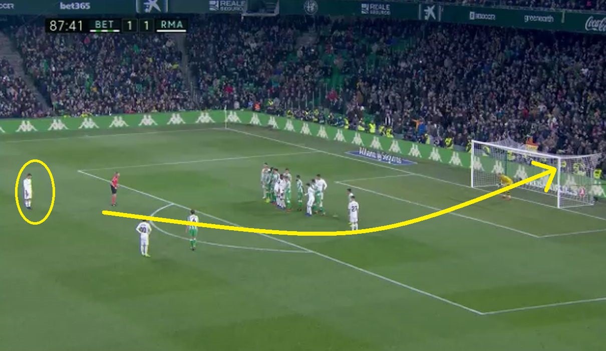 Real Madrid vs Betis: Gol de Ceballos (Fuente: LaLiga)