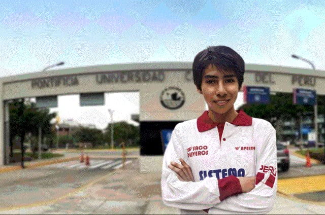Estudiante de 17 años del colegio Saco Oliveros obtuvo primer lugar en dos universidades.