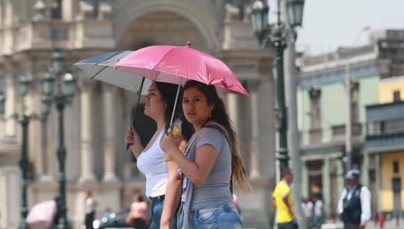 La temperatura está aumentando en Lima y también el nivel de radiación UV del sol.  Es importante proteger los ojos y la piel. (Foto: GEC)