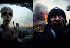 Así sería la “selfie del fin del mundo” creada con Inteligencia Artificial | VIDEO