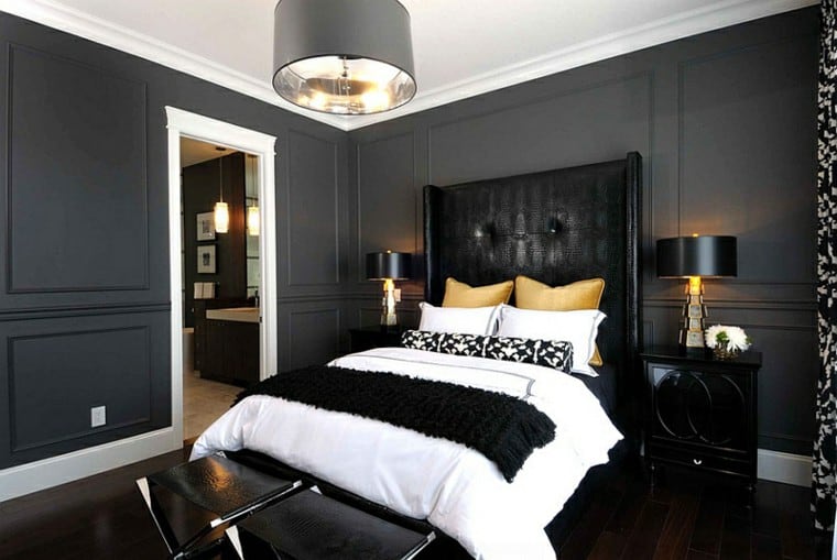 El negro es uno de los colores indicados para el dormitorio matrimonial. (Foto: Toulouse Lautrec)