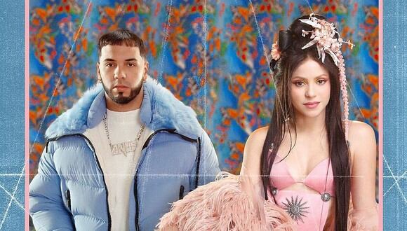 Shakira confirmó colaboración con Anuel AA y presentó la portada del sencillo. (Foto: @shakira)