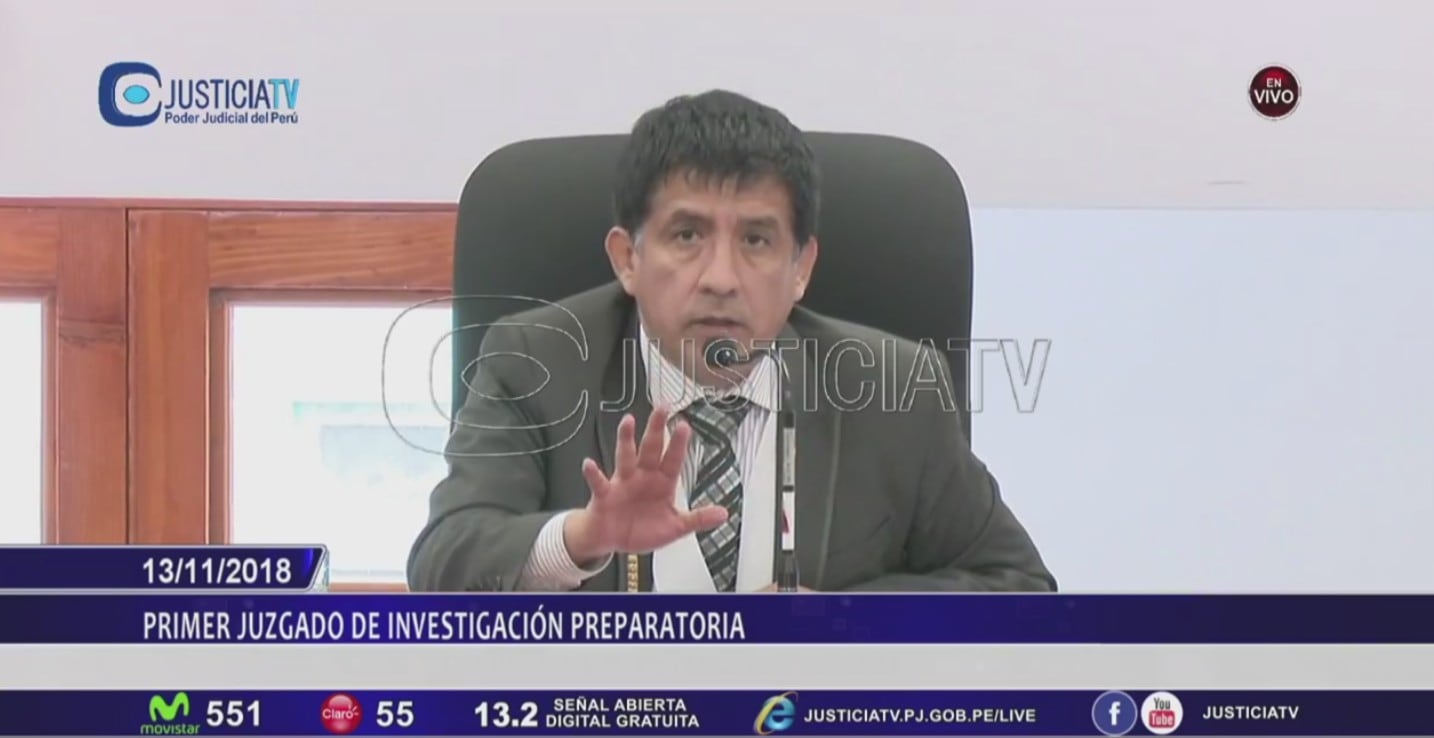 Juez Concepción Carhuancho da jalón de orejas a abogado