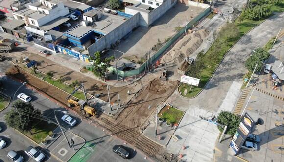 La comuna espera terminar trabajos en la avenida Del Parque Norte en un lapso de 30 días. Foto: Municipalidad de San Isidro