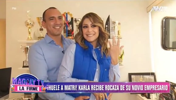 Karla Tarazona anuncia compromiso y matrimonio con empresario.