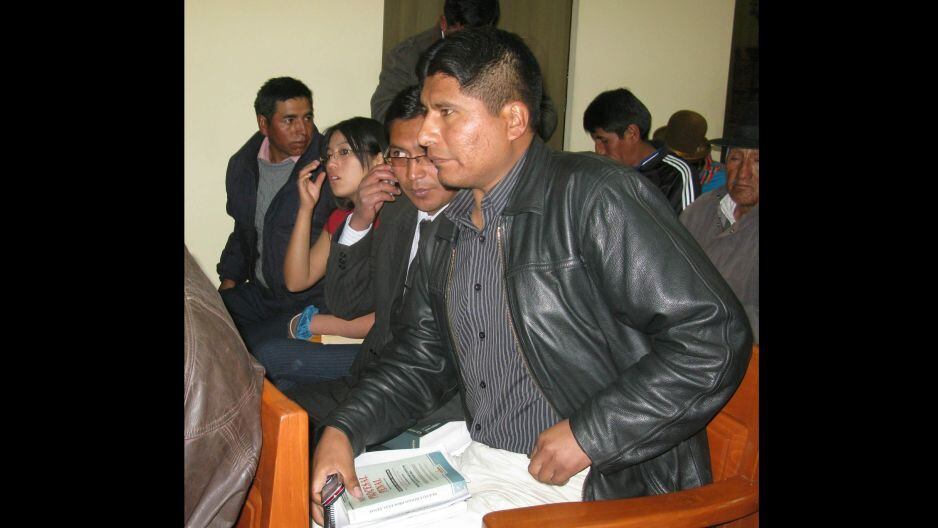 Confirmaron sentencia a Walter Aduviri en Puno.