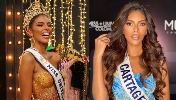 Valeria María Ayón fue elegida Miss Universo Colombia 2021. (Foto: Composición/Instagram)