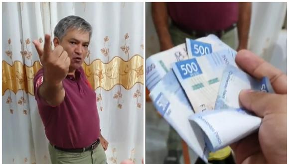 Hombre se queda de su regalo y pierde 100 dólares. (Foto: @choco_juancho_hijo / TikTok)