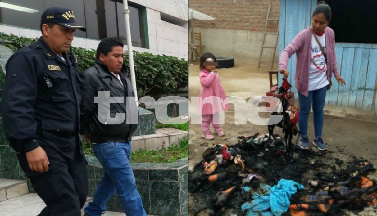 Maldito masacra a su pareja e hijita de 3 años y les quema toda la ropa porque se negaron llevarle cervezas. Foto: Mónica Rochabrum