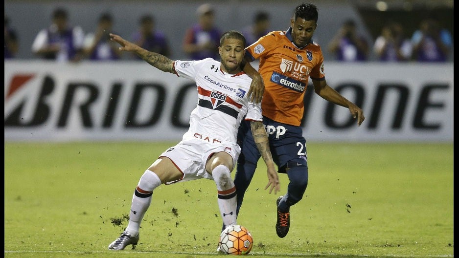 César Vallejo la sacó barata ante Sao Paulo por Copa Libertadores. (EFE)