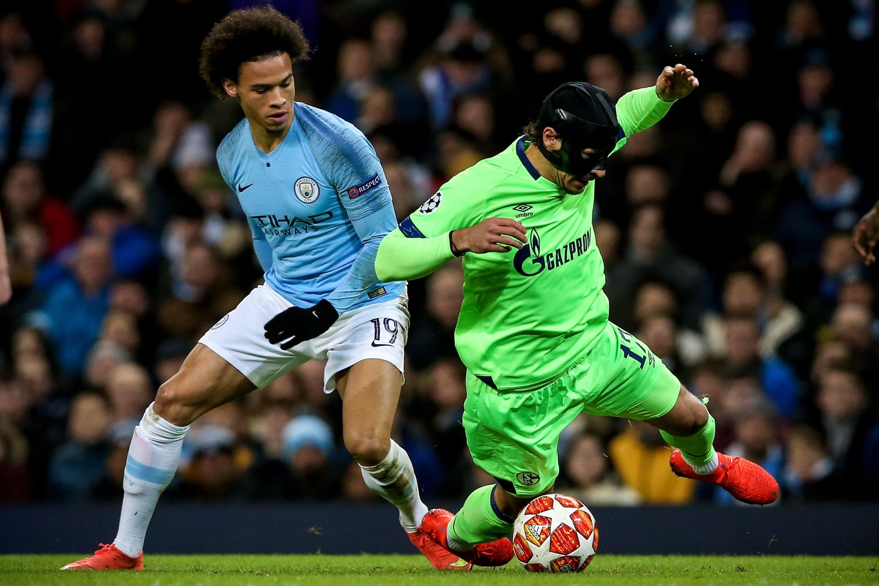 Leroy Sané pone tintes de goleada al  Manchester City vs Schalke 04