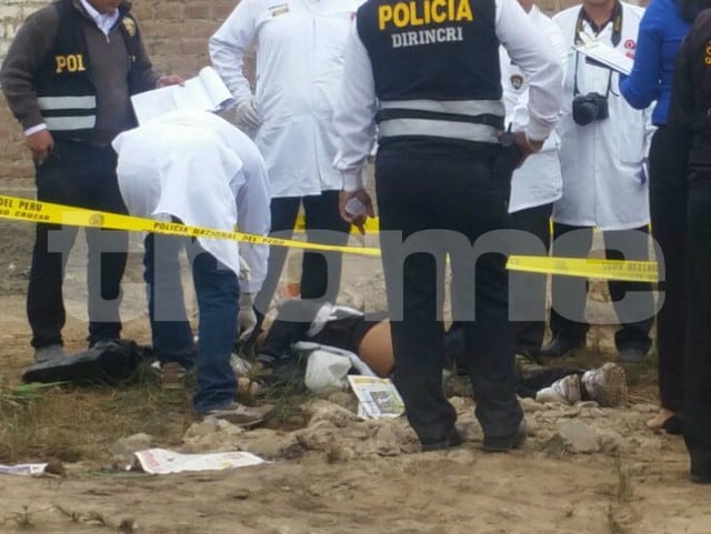Violento enfrentamiento entre mafias de terrenos deja un muerto y cuatro heridos en Lurín.