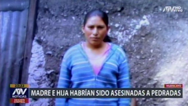 Madre e hija fueron asesinadas a pedradas. (Video: ATV)