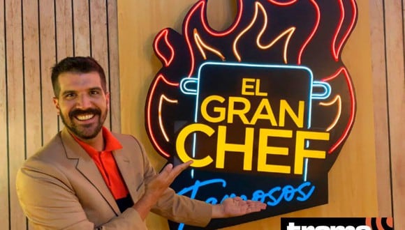 José Peláez, conductor de 'El gran chef, famosos' señala que está feliz por el éxito del programa de Latina.