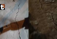 Terremoto en Arequipa: grandes grietas en la tierra tras fuerte sismo en la ‘Ciudad Blanca’