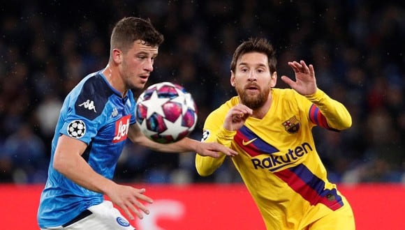 Barcelona vs Napoli, octavos de final ida de Champions League