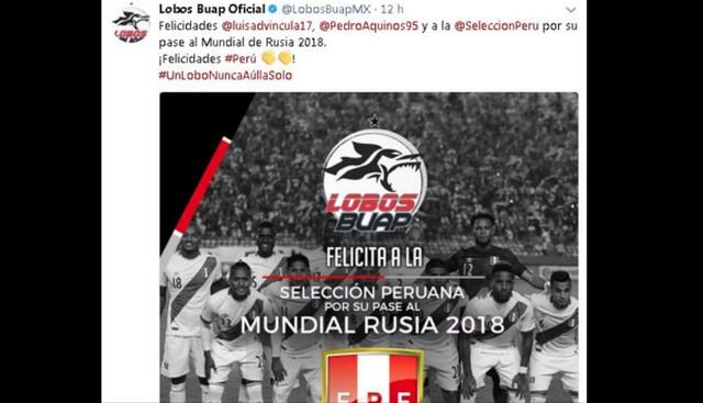 Clubes felicitaron a jugadores peruanos por su clasificación a Rusia 2018