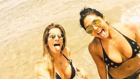 Alejandra Baigorria y Vania Bludau están disfrutando de unos días de relajo en Miami. (Foto: Instagram)