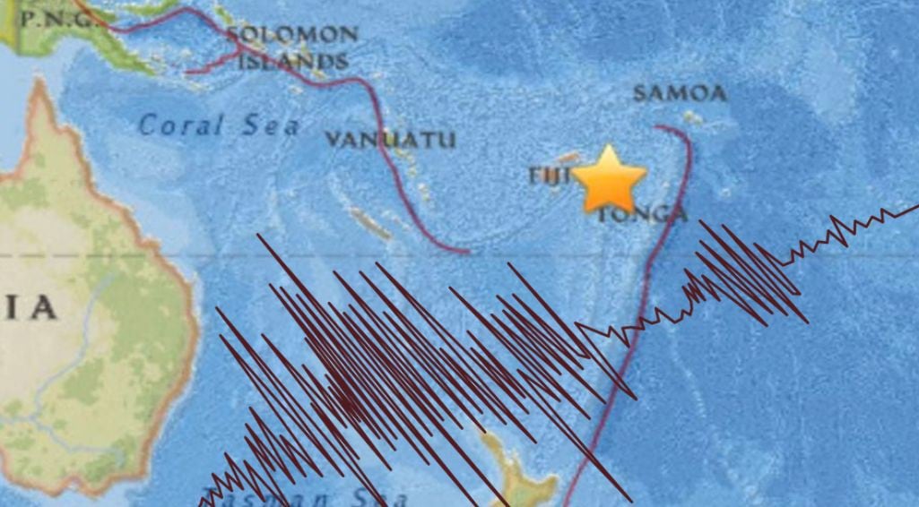 Islas Fiji: se registra terremoto 8.2 grados en la escala de Richter