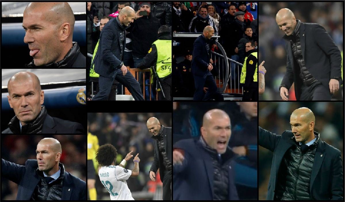 Zinedine Zidane, en gestos: De la ira y frustración, a la alegría infinita tras triunfo de Real Madrid