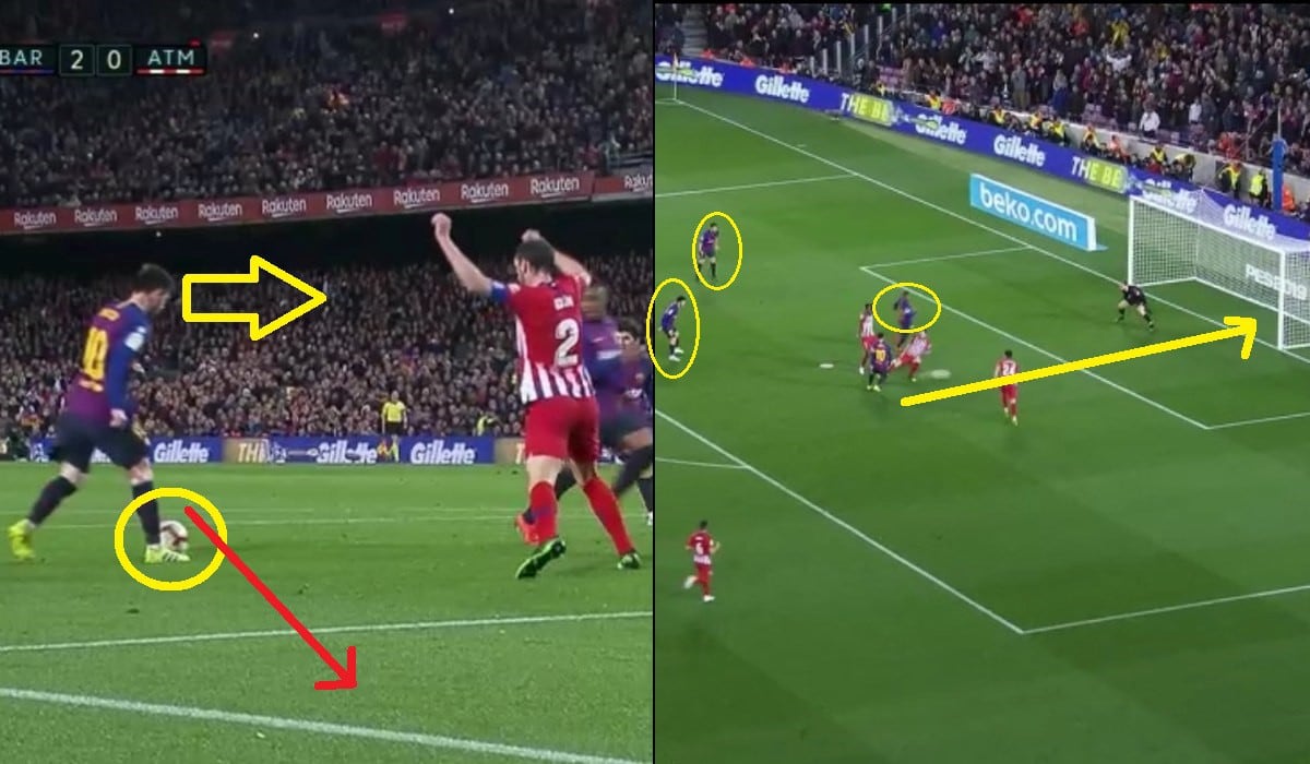 GOLAZO de Messi: Inventó la definición del desprecio en el Barcelona vs Atlético Madrid por LaLiga
