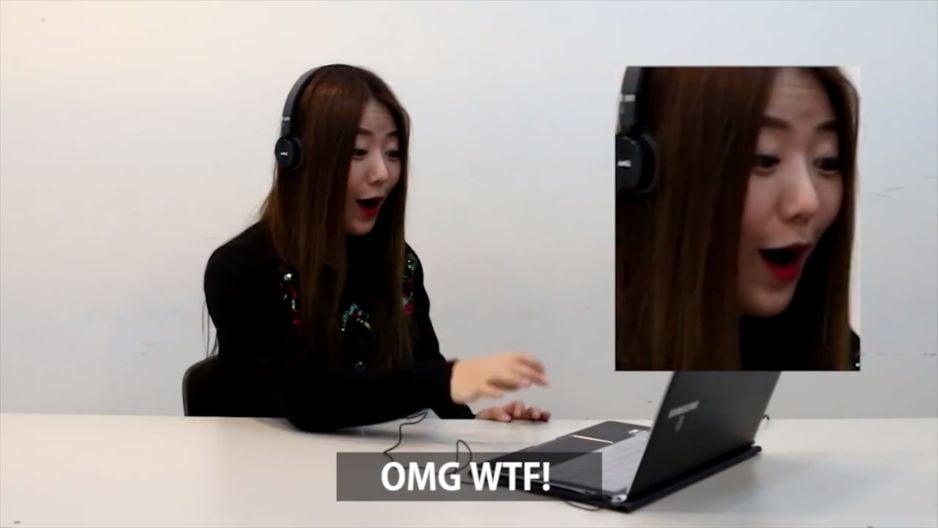 Un video en YouTube muestra cómo actúan las surcoreanas al ver porno occidental por primera vez. (Captura)