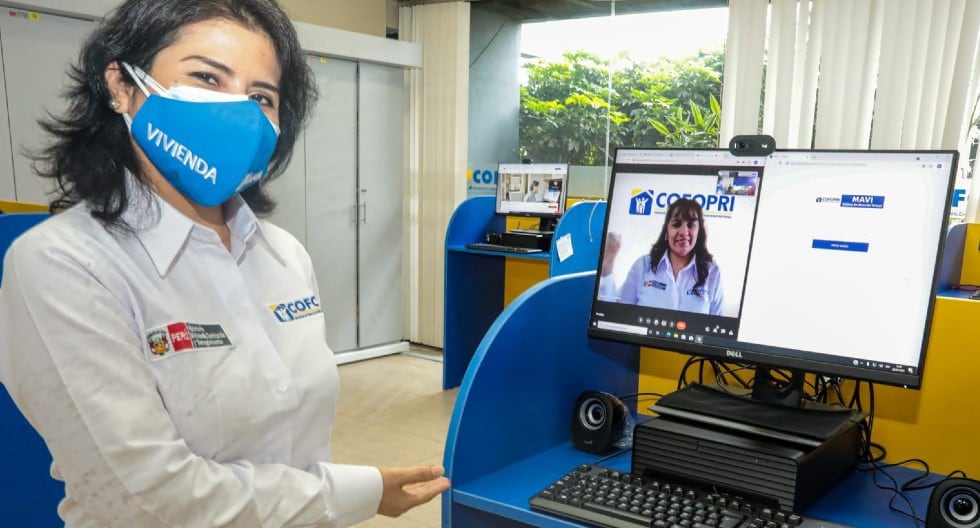 Cofopri lanza nuevo sistema de atención virtual mediante videollamadas para el público que acude buscando atención de consultas, solicitudes y trámites.