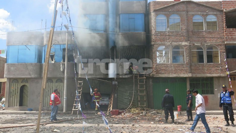 explosión taller pirotécnico deja tres muertos en Juliaca