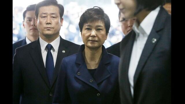 Expresidenta de Corea del Sur cumple prisión preventiva.