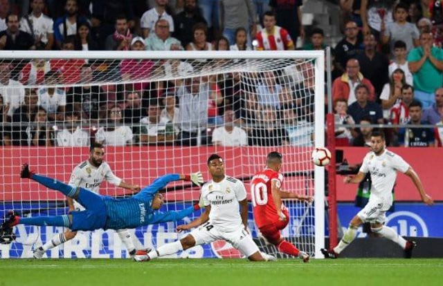 Girona  sorprendió a Rreal Madrid con este gol