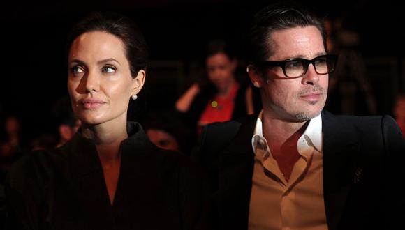 Angelina Jolie denunció a Brad Pitt. (Foto: AFP)
