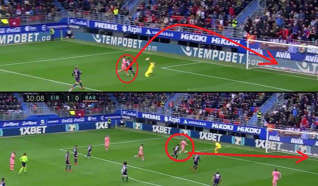 GOLAZOS y doblete de Messi en solo dos minutos en el Barcelona vs Eibar por la Liga Santander