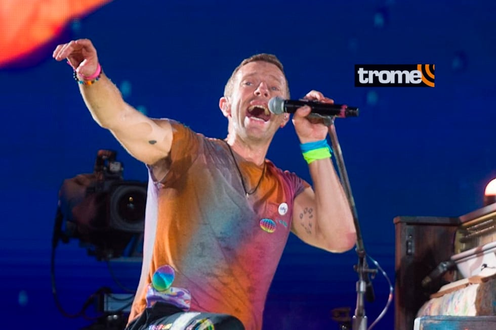 Coldplay ofreció su primer concierto en Lima e hizo vibrar a todo el público en el Estadio Nacional.  Foto: Andrés Paredes/GEC