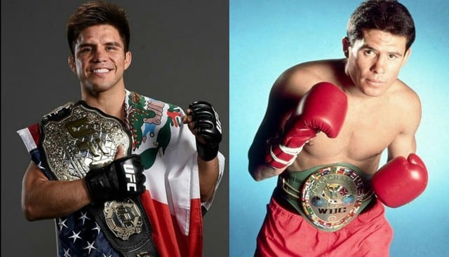 Henry Cejudo es el único campeón de UFC en ser medallista olímpico, mientras que Julio César Chávez mantuvo su invicto en 89 combates. (Redes sociales)
