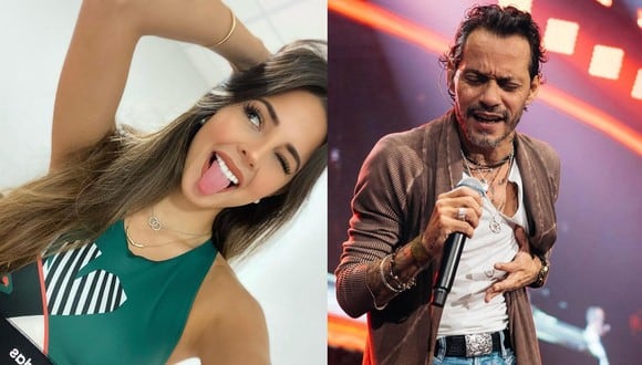 Luciana Fuster y Marc Anthony  (Instagram)