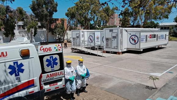 Minsa destacó la instalación de hospitales móviles en distintos puntos del país. (Foto: Geresa La Libertad)