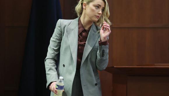 Amber Heard comparte comunicado tras perder juicio contra Johnny Depp. (Foto: Michael REYNOLDS / POOL / AFP)