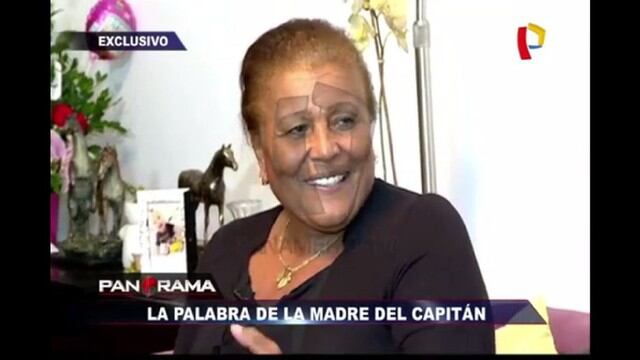 Doña Peta, mamá de Paolo Guerrero, declaró para Panorama. (Captura Panamericana)