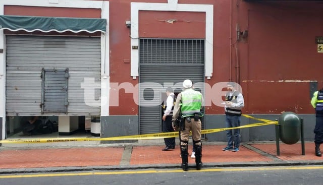 Hacen forado en sanguchería para robar en Western Union del Cercado de Lima. Foto: Joseph Ángeles